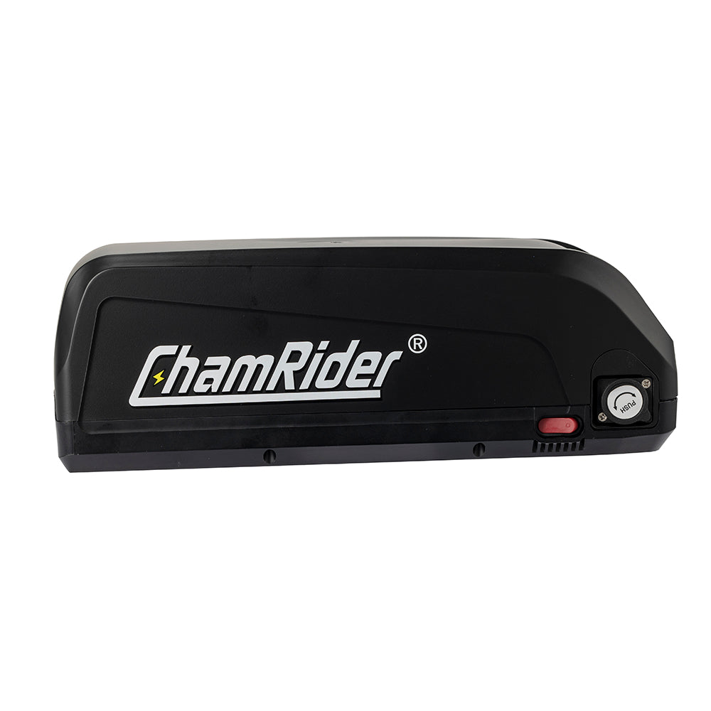 ChamRider 36V Down Tube E-Bike Battery – Samsung 21700 Cells, High Capacity, Smart BMS, Compact & Long-Lasting Power for Electric Bikes (250W–1000W)