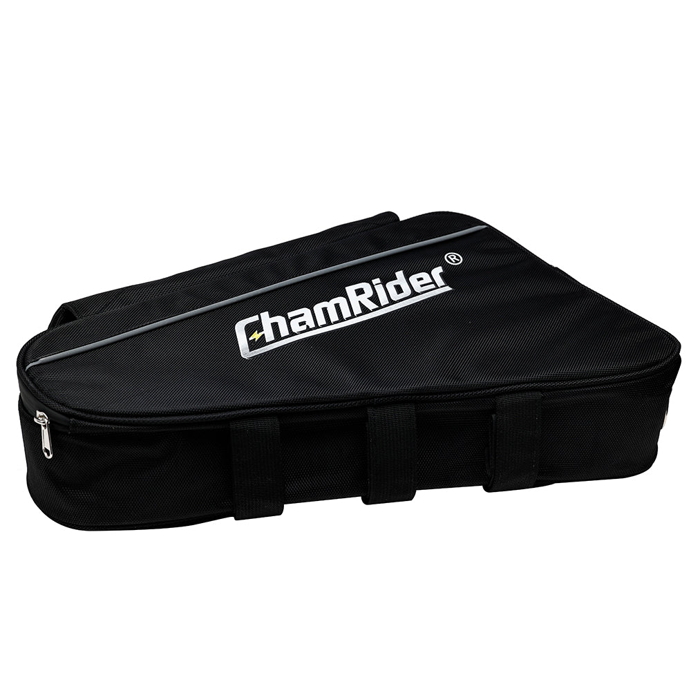 ChamRider High-Capacity Triangle E-Bike Battery | Samsung 21700 | 48V / 52V / 60V / 72V | 2000W–3000W | Smart BMS