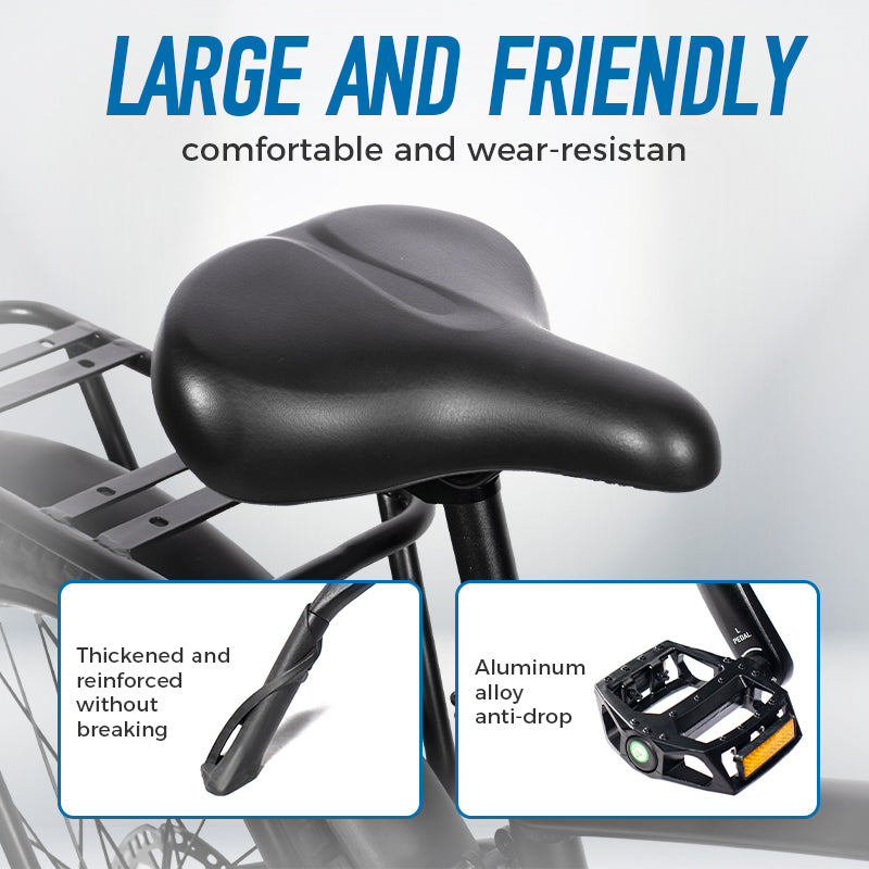 ChamRider DM427 Ebike – 27.5" 48V 27Ah Battery, 60-90KM Range, 750W Motor – Ideal Lightweight Commuter & Delivery E-MTB