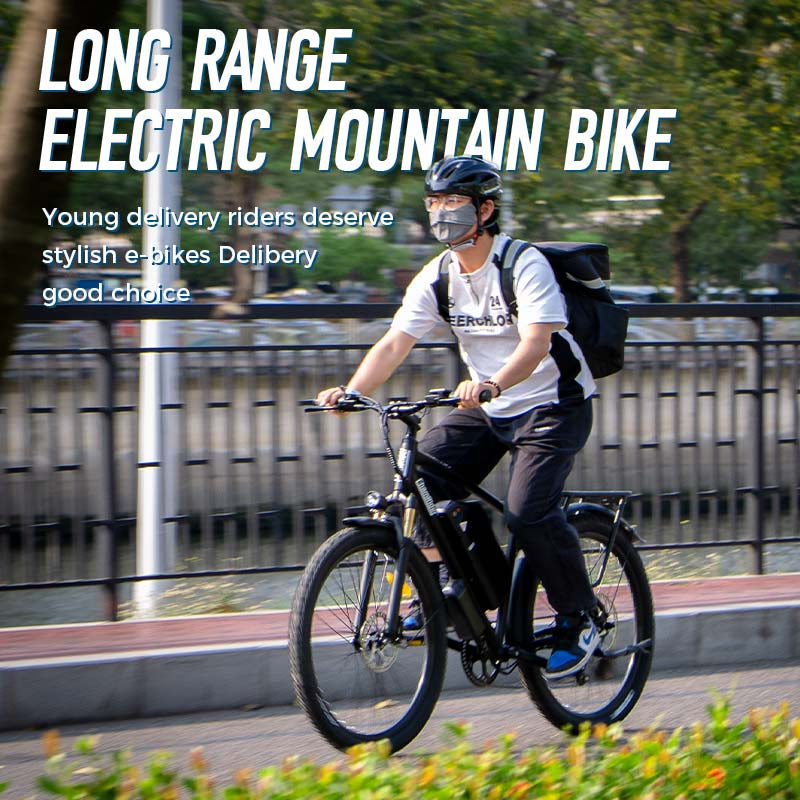 ChamRider DM427 Ebike – 27.5" 48V 27Ah Battery, 60-90KM Range, 750W Motor – Ideal Lightweight Commuter & Delivery E-MTB