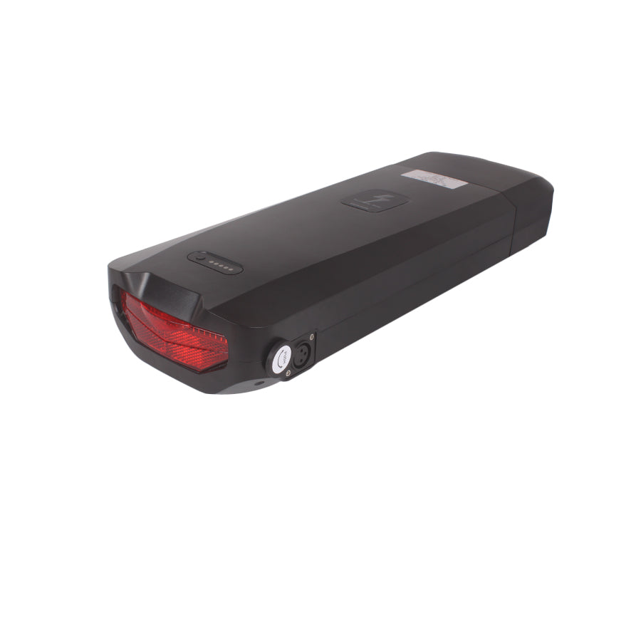 Original ChamRider Rear Rack E-Bike Battery – 36V, 48V & 52V, 25Ah-35Ah Capacity, Compatible with 300W-1500W Motors, 25A & 40A BMS, Powerful Battery for Bafang and More