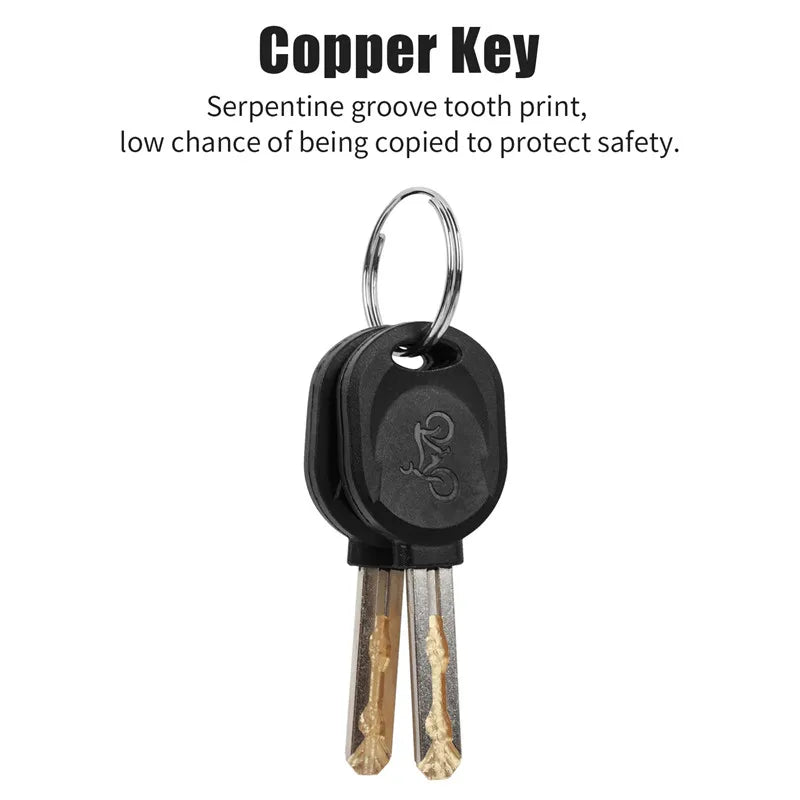 Heavy-Duty Bike U-Lock – WEST BIKING, Anti-Theft & Durable