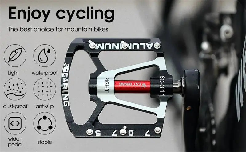 Sealed Bearing Pedals – Durable Platform for Electric Bicycles