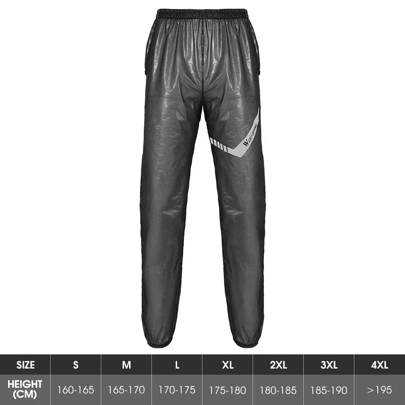 Reflective Cycling Raincoat & Pants – Windproof for E-Bikes