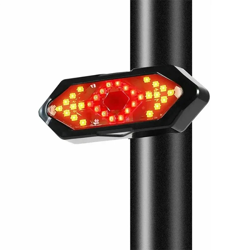 Front & Rear Signal Lights – Rechargeable with Remote Control