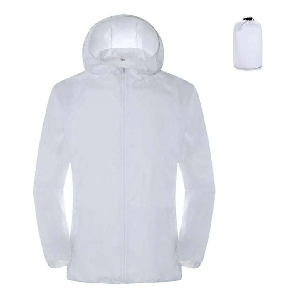 Portable Windbreaker Jacket – Sun and Rain Protection for E-Bike Riders