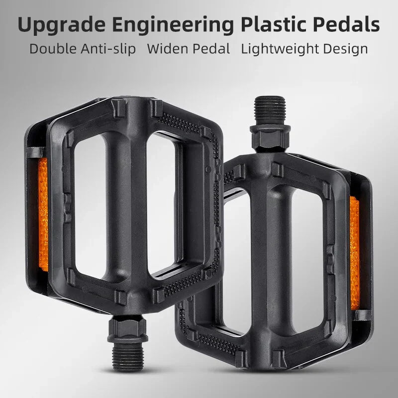 Cycling Pedals for Electric Bikes – Non-Slip, 9/16'' Fit
