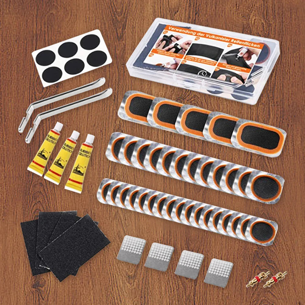 E-Bike Flat Tire Repair Kit – Cold Patches & Tools