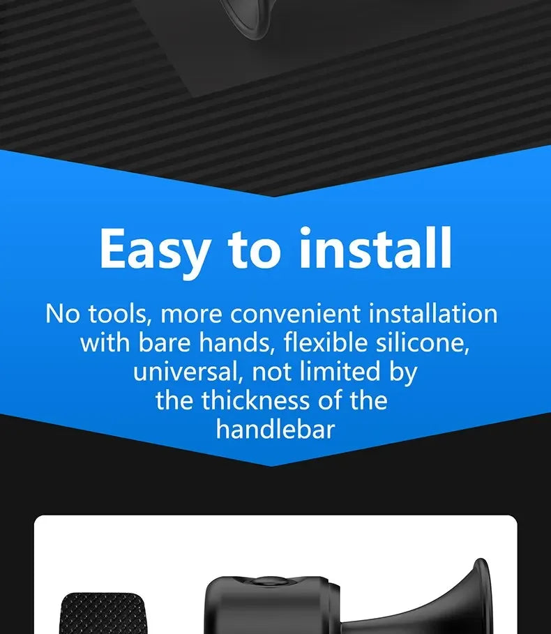 Loud Electronic Horn for E-Bikes – 120dB, Waterproof