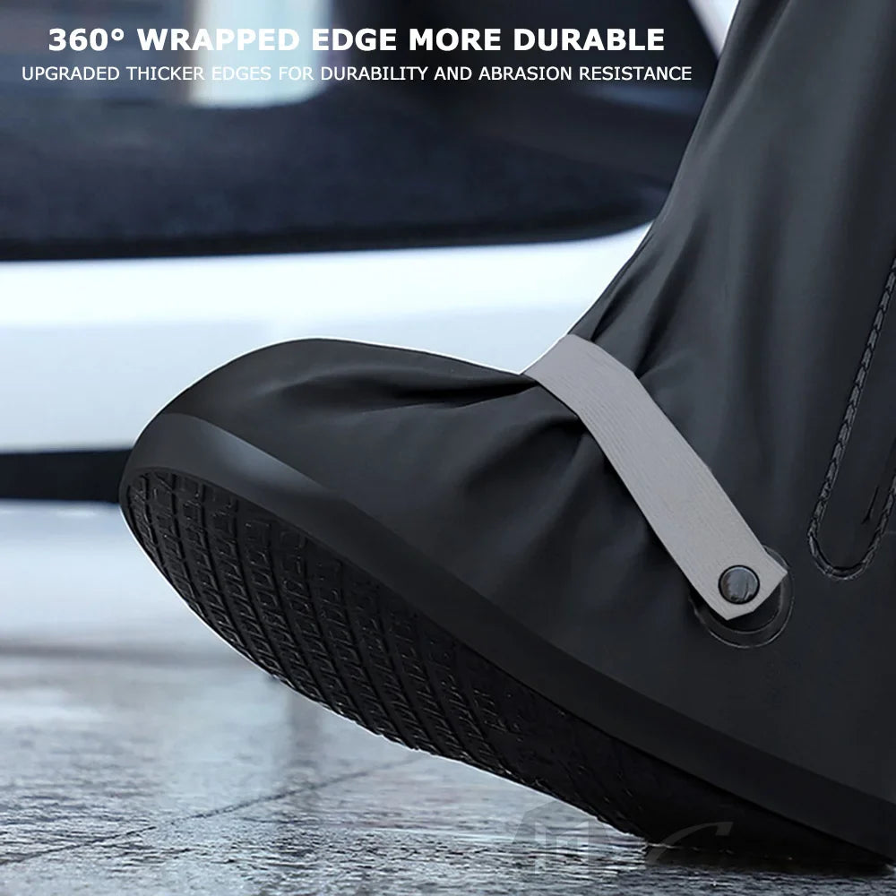 Waterproof Rain Covers for E-Bike & Motorcycle Boots – Unisex