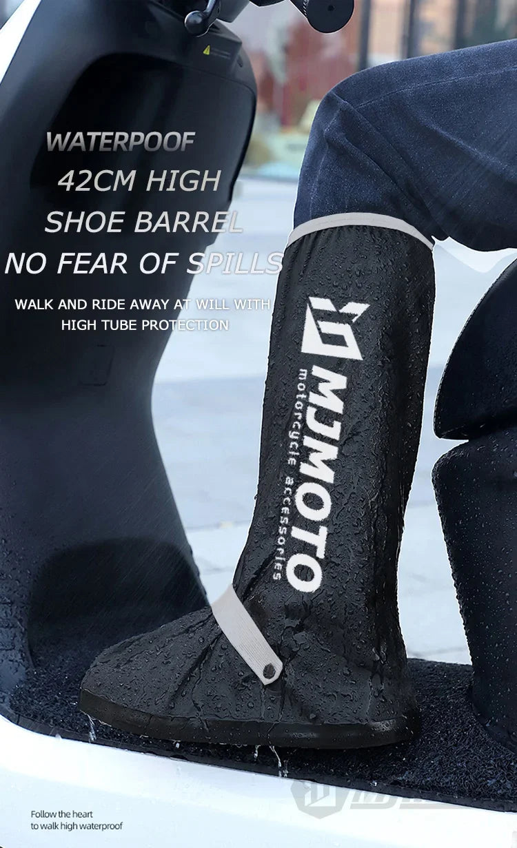 Waterproof Rain Covers for E-Bike & Motorcycle Boots – Unisex