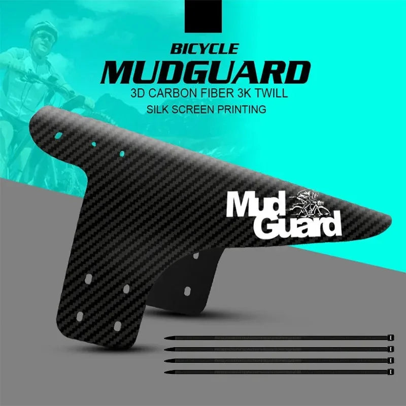 Durable Carbon Fiber Fender Set – Front & Rear for Bikes