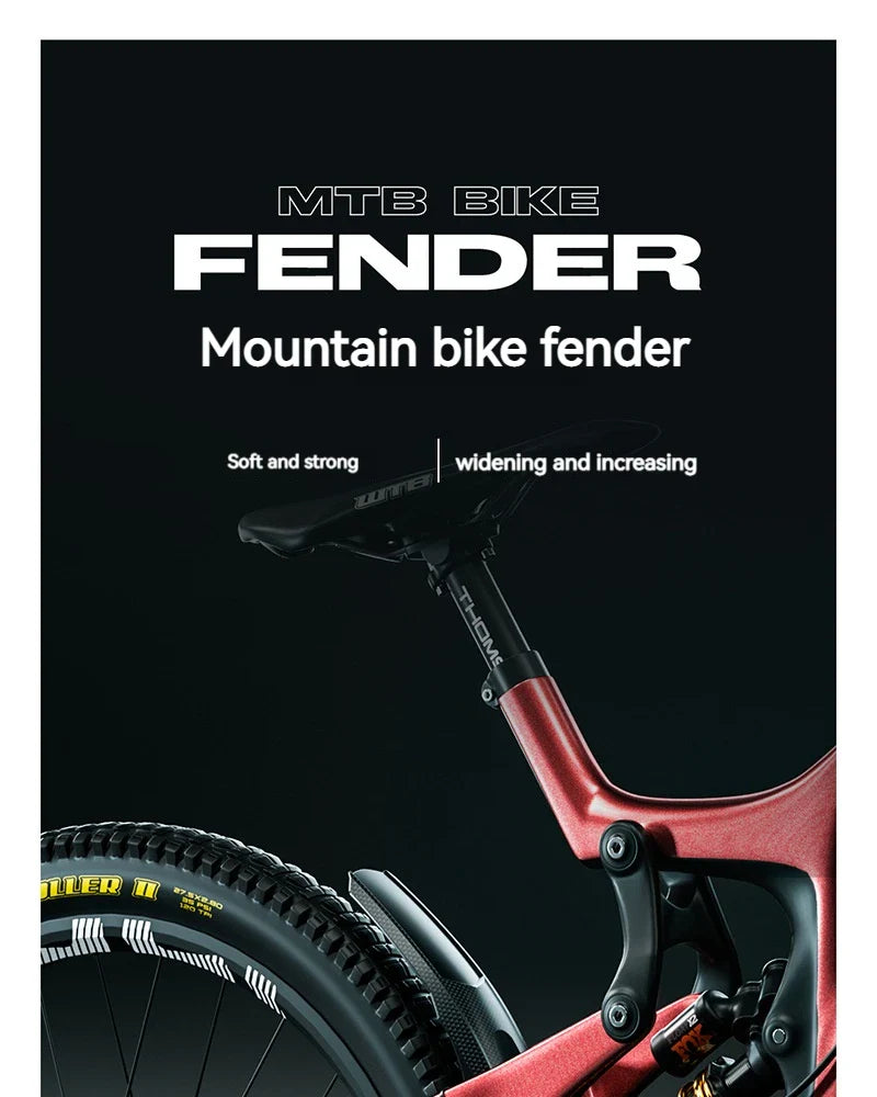 Carbon Fiber Bike Fenders – Front & Rear Mudguards