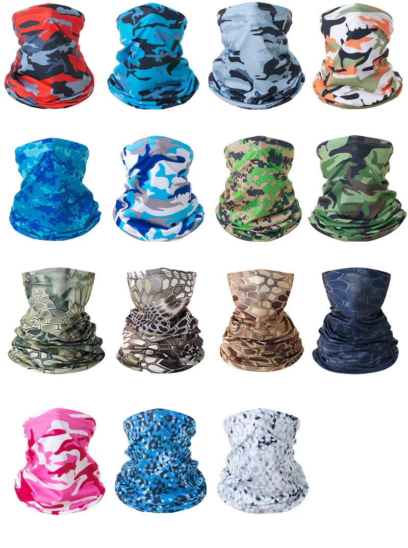 Ice Silk Neck Cover for E-Bike Riders – Sun Protection & Breathable