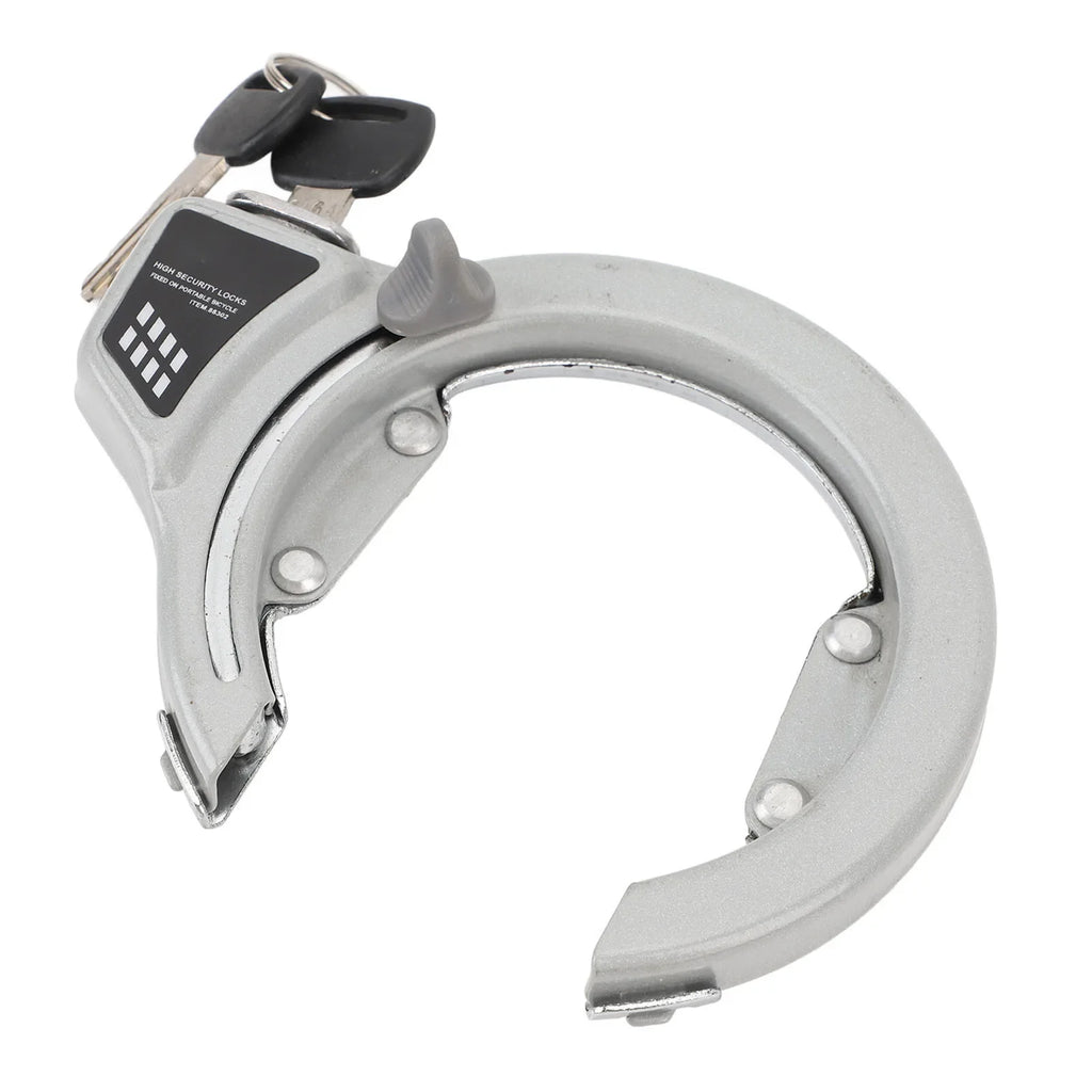 Bike U-Lock with Keys – Lightweight Aluminum, Theft Protection