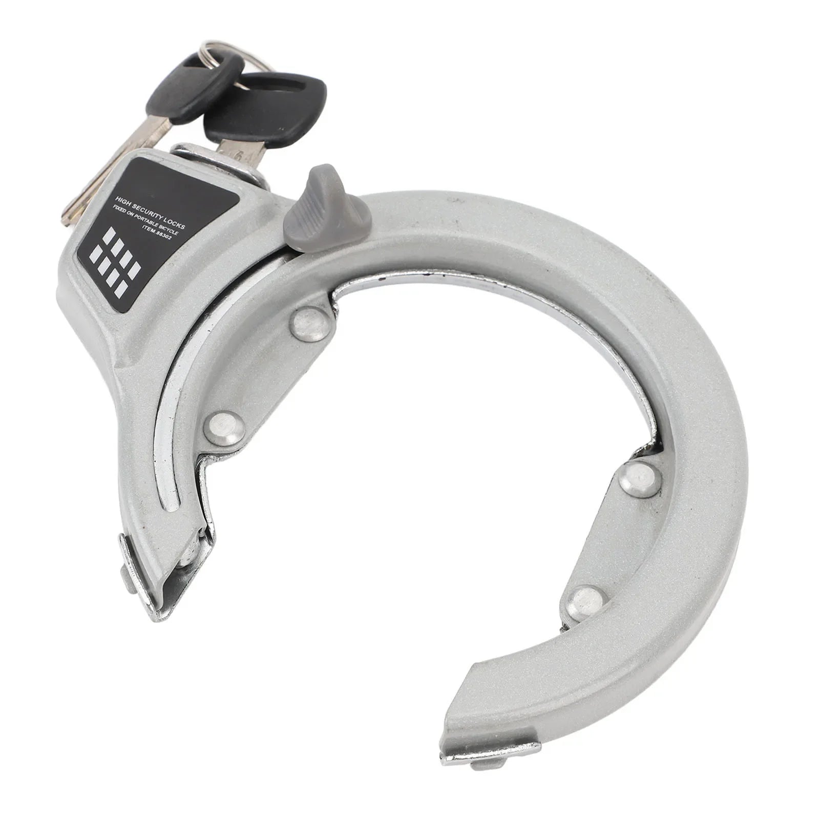 Bike U-Lock with Keys – Lightweight Aluminum, Theft Protection