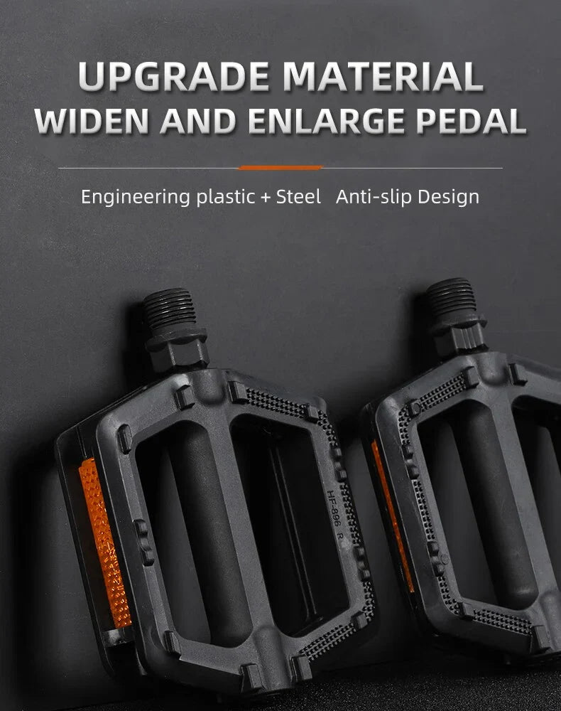 Cycling Pedals for Electric Bikes – Non-Slip, 9/16'' Fit