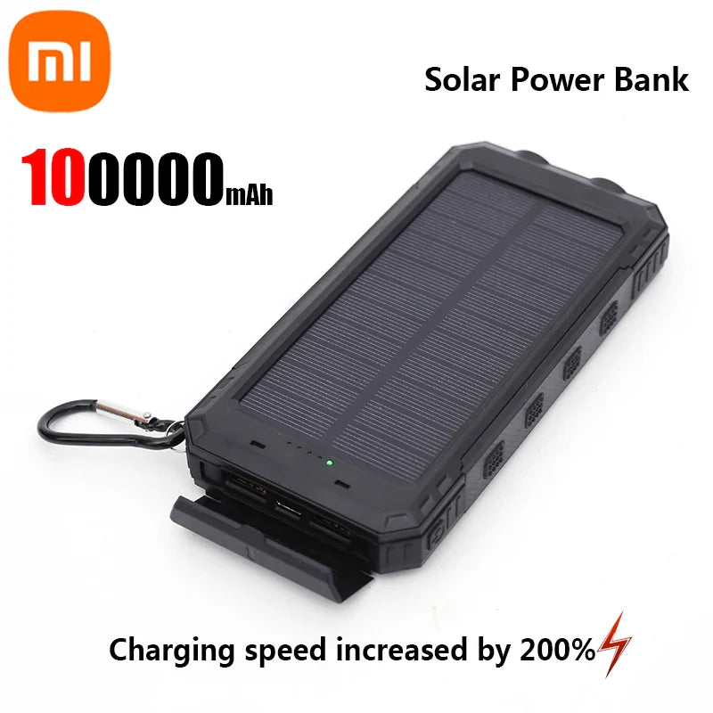 High-Capacity Solar Charger – USB-A/USB-C for Outdoor Use