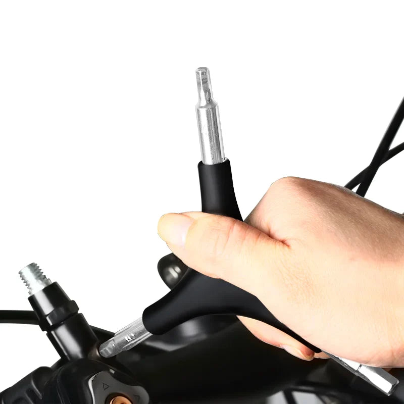 Bicycle 3 Way Hex Keys Wrench 4/5/6mm Y Shape Allen Key Triangle CR-V Steel Multifunctional Mountain Road Bike Repair Tool