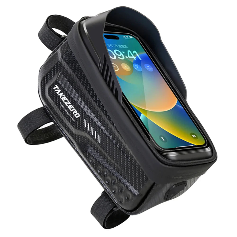 Waterproof Bike Phone Bag – Touchscreen Holder for E-Bikes