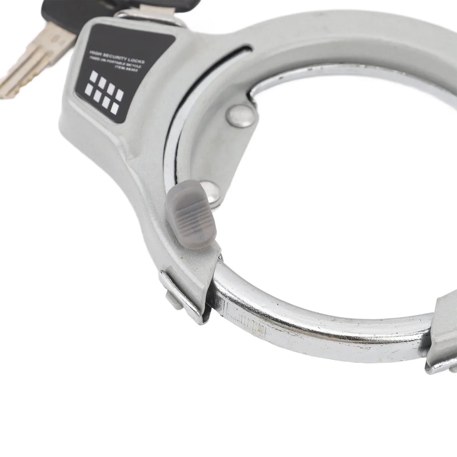 Bike U-Lock with Keys – Lightweight Aluminum, Theft Protection