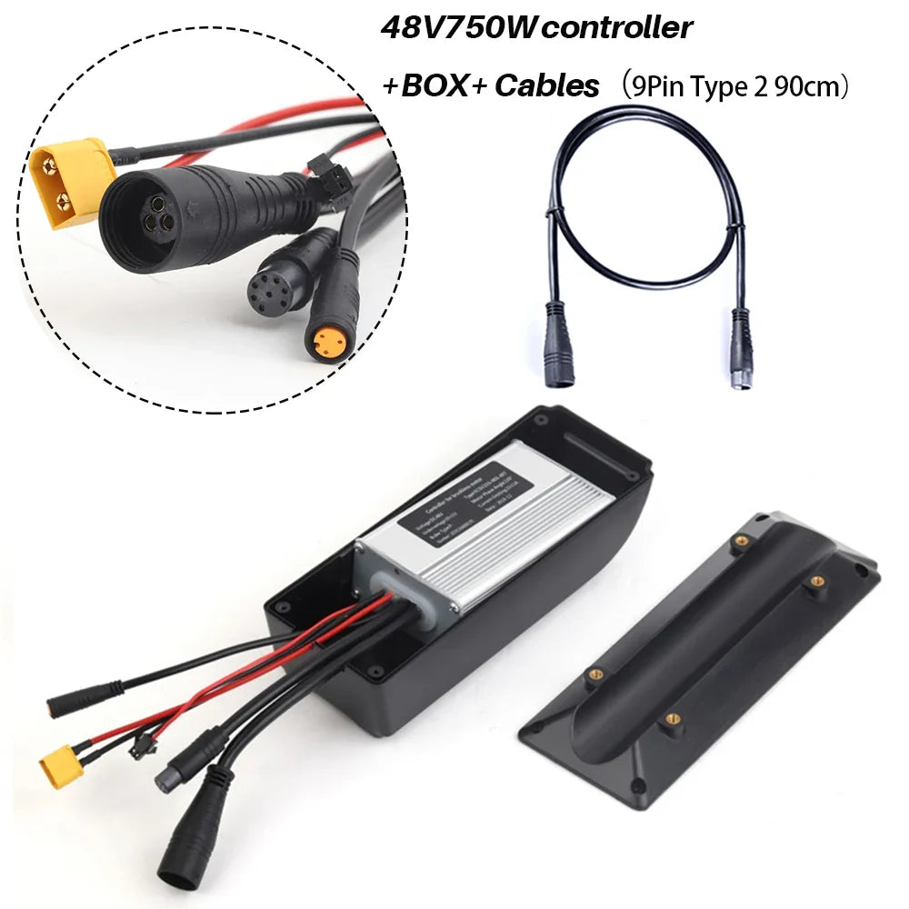 Controller For Bafang Hub Front Rear Motor BF-UART Display 36V 48V 500W/750W Electric Bicycle Conversion Accessories Parts
