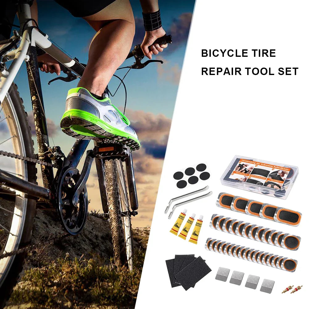 E-Bike Flat Tire Repair Kit – Cold Patches & Tools