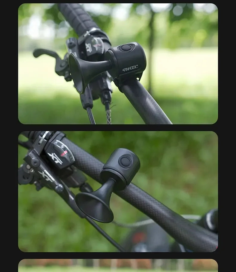 Loud Electronic Horn for E-Bikes – 120dB, Waterproof