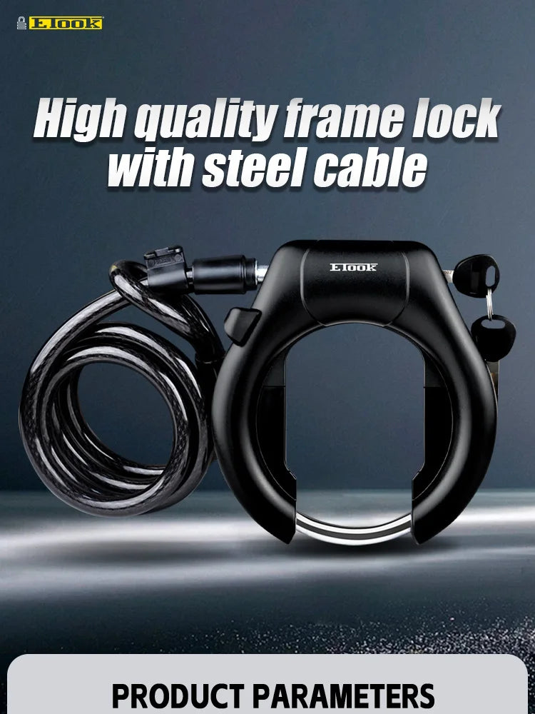 Anti-Theft U-Lock – Hardened Steel, Portable & Secure