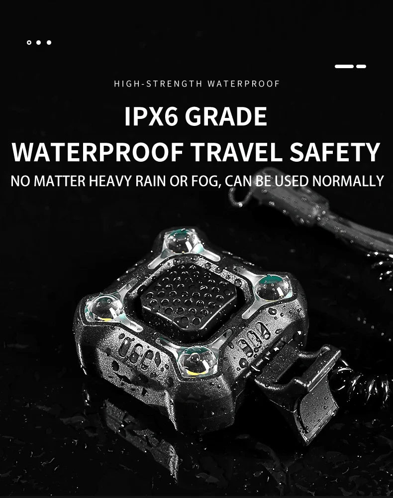 Bicycle Electronic Bell Bicycle Light Scooter E-bike Trumpet Alarm Bike Bell USB Charge Cycling Warning Alert Safety Riding