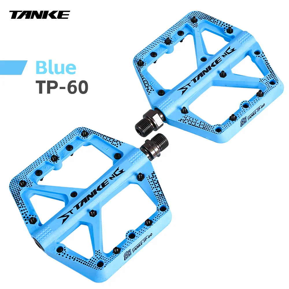 Wide Nylon Pedals – Anti-Slip Platform for E-Bike & MTB