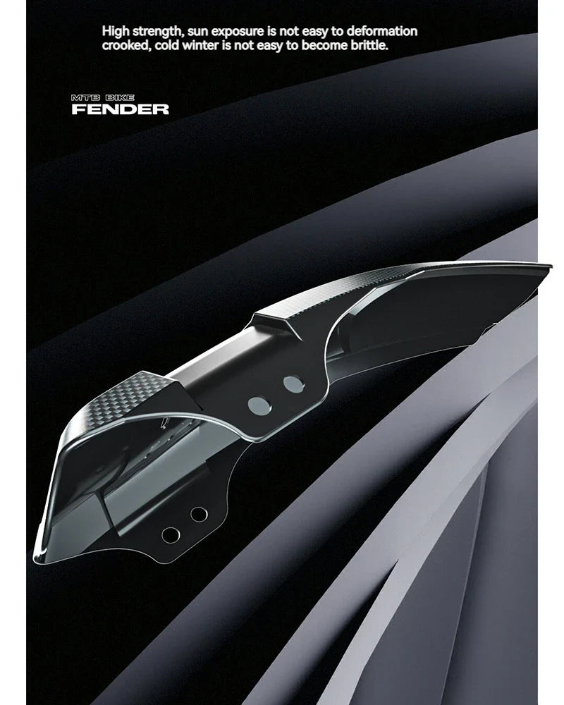 Carbon Fiber Bike Fenders – Front & Rear Mudguards