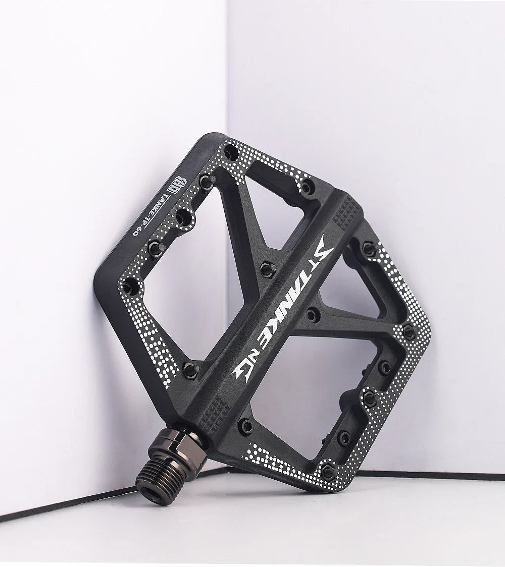 Wide Nylon Pedals – Anti-Slip Platform for E-Bike & MTB