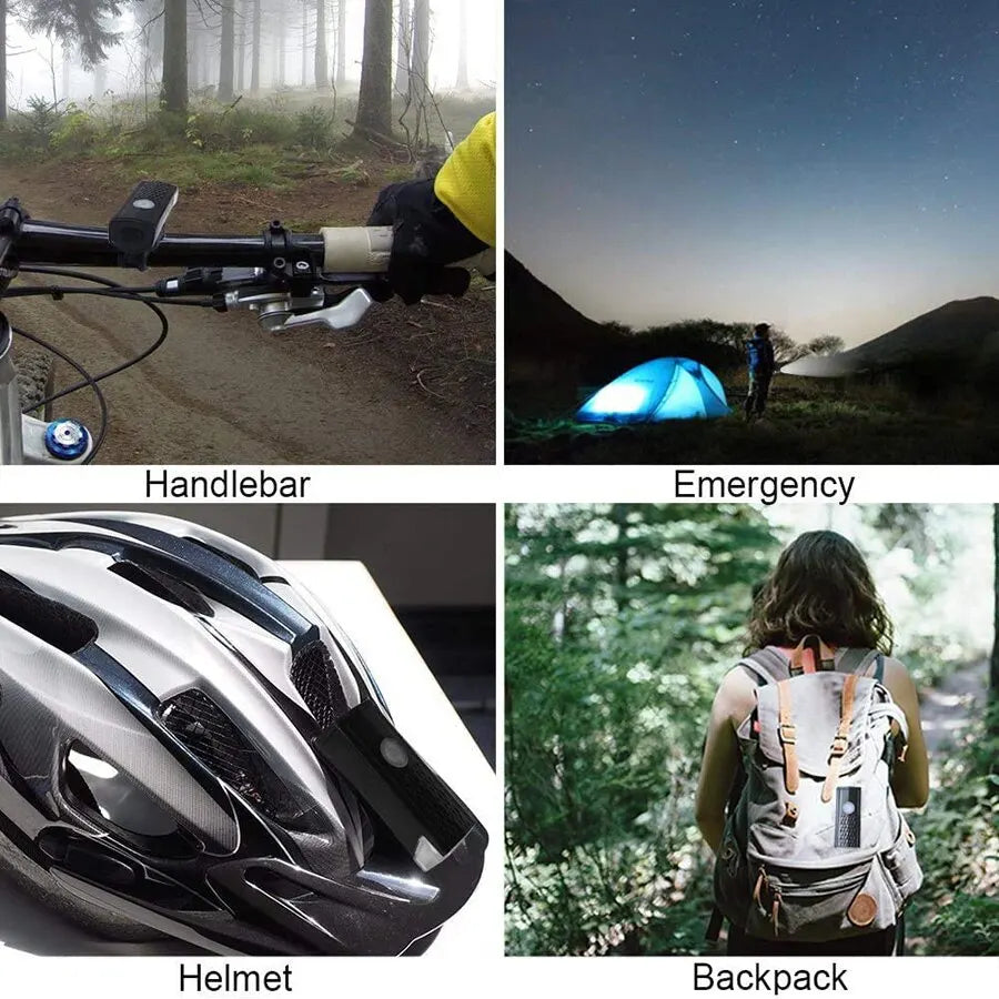 ED Headlight for E-Bikes – USB Rechargeable & Waterproof