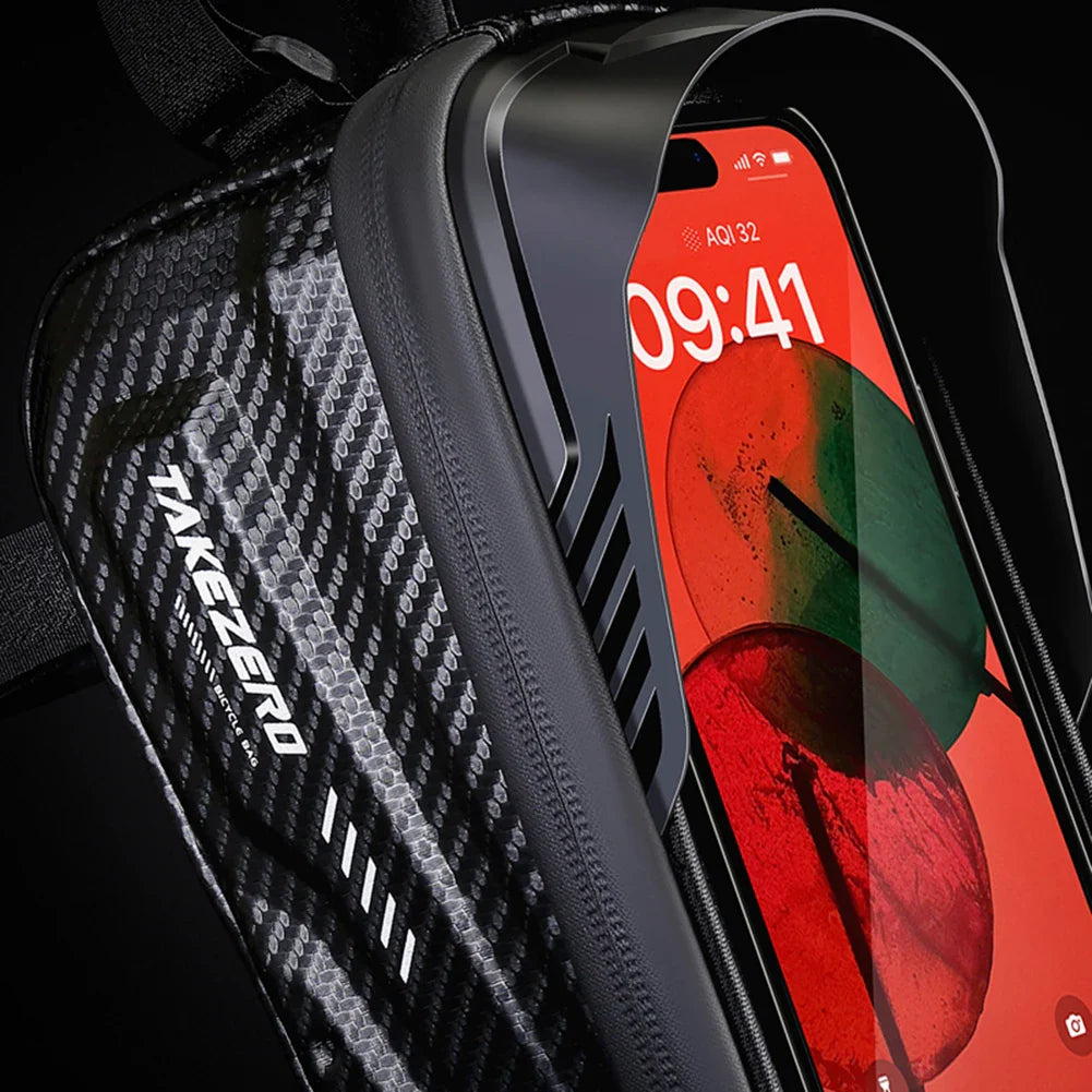Waterproof Bike Phone Bag – Touchscreen Holder for E-Bikes