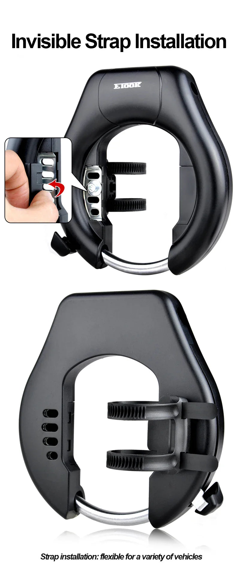 Anti-Theft U-Lock – Hardened Steel, Portable & Secure