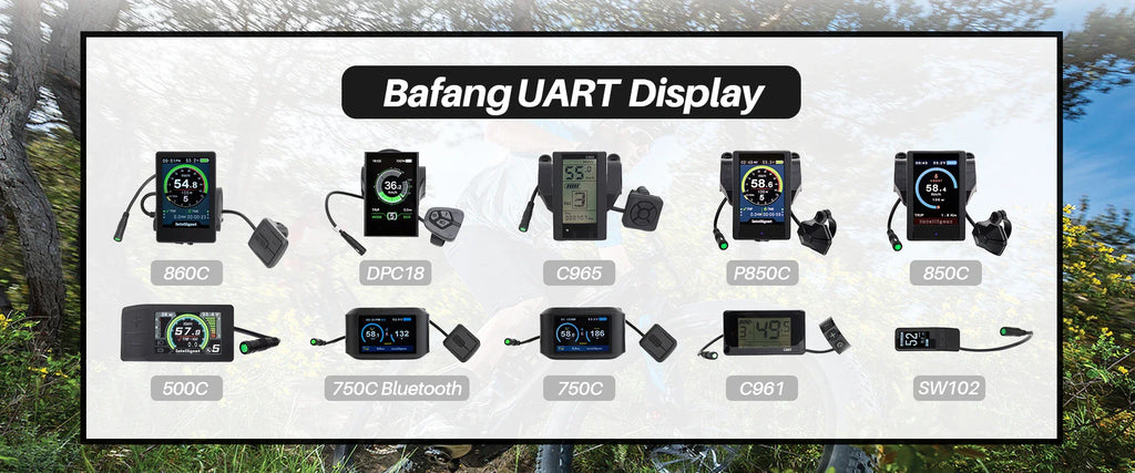 Controller For Bafang Hub Front Rear Motor BF-UART Display 36V 48V 500W/750W Electric Bicycle Conversion Accessories Parts