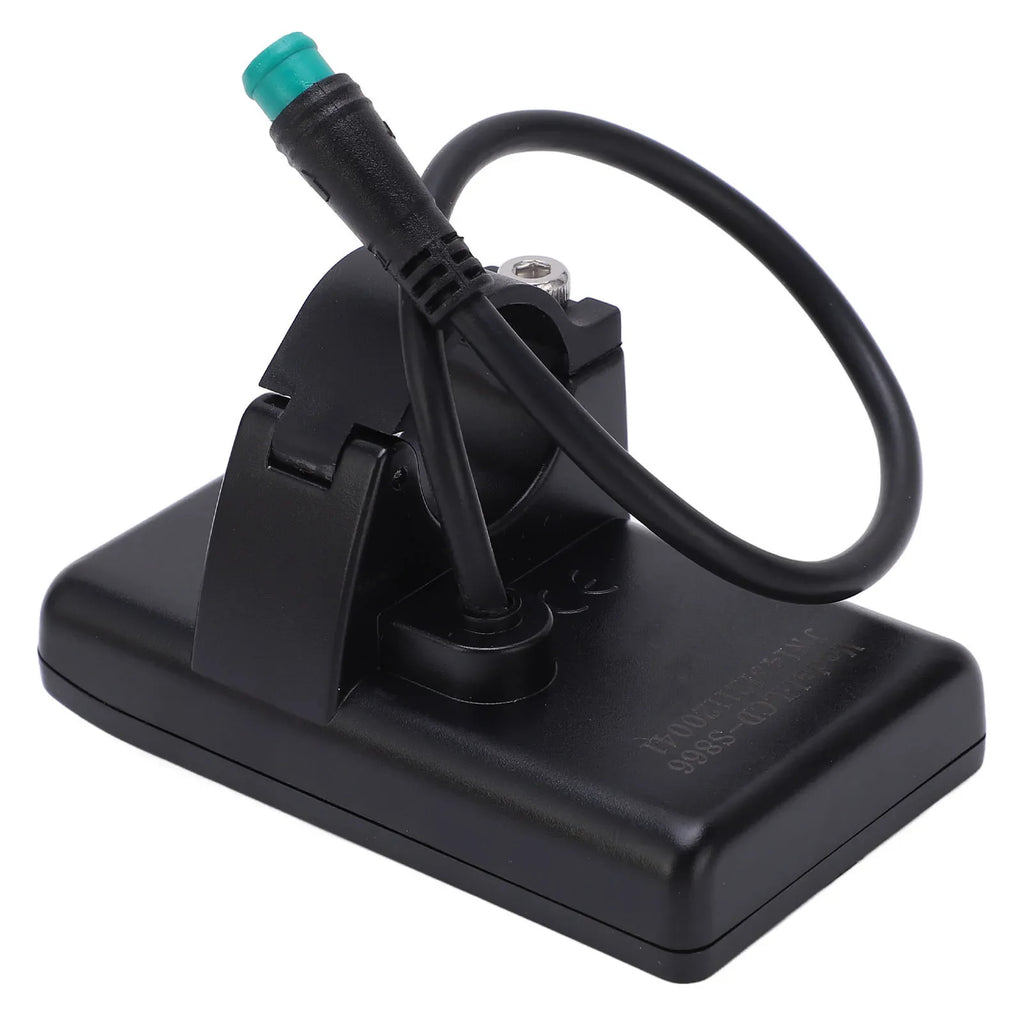 S866 Electric Bike LCD Display Meter 24V 36V 48V Control Panel with Waterproof Plug