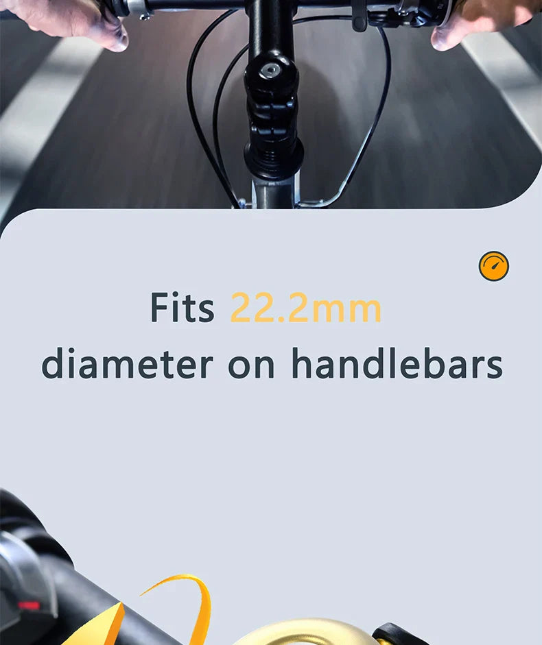 Bike Bell for AirTag GPS Tracker – Waterproof Mount