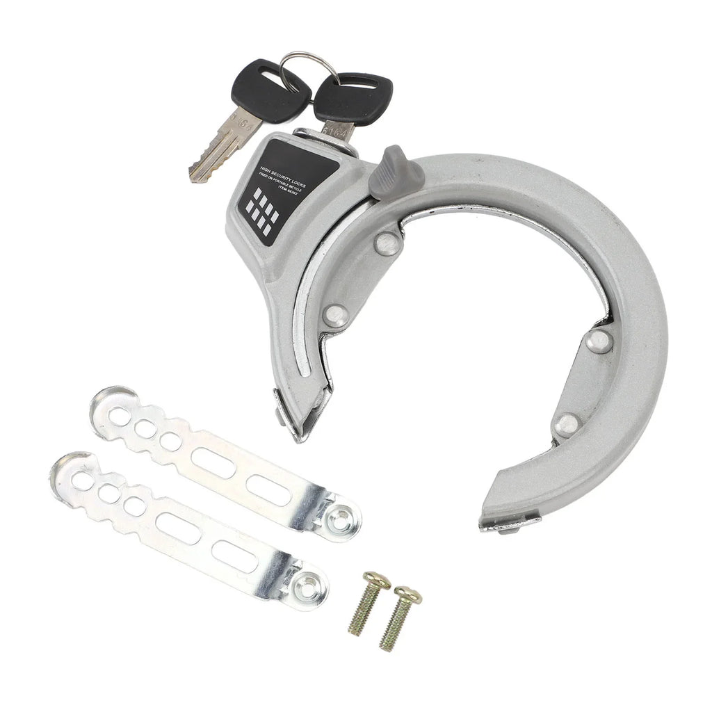 Bike U-Lock with Keys – Lightweight Aluminum, Theft Protection