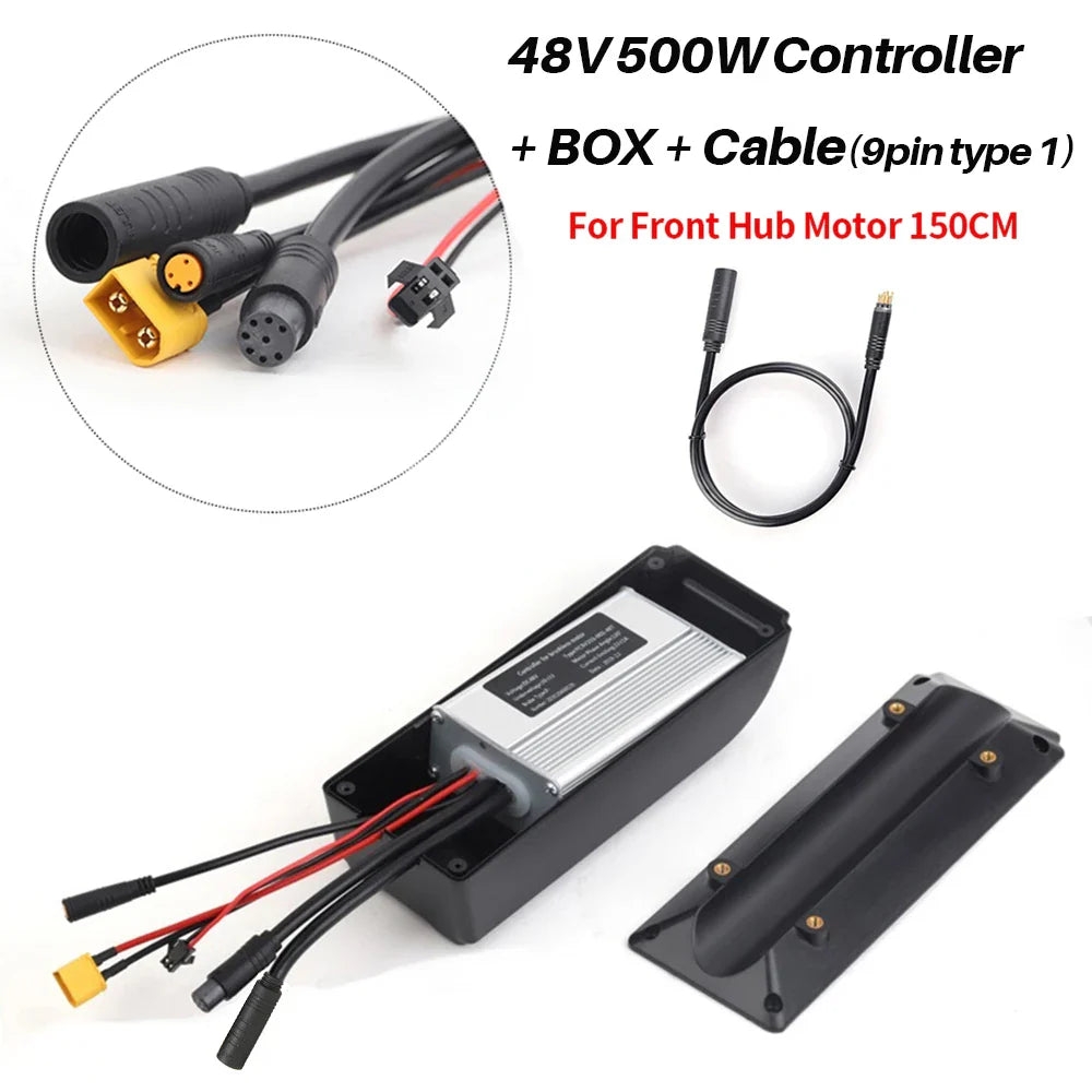 Controller For Bafang Hub Front Rear Motor BF-UART Display 36V 48V 500W/750W Electric Bicycle Conversion Accessories Parts