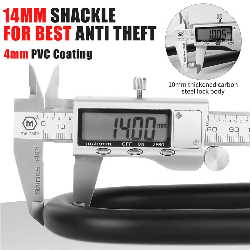 Heavy-Duty Bike U-Lock – WEST BIKING, Anti-Theft & Durable