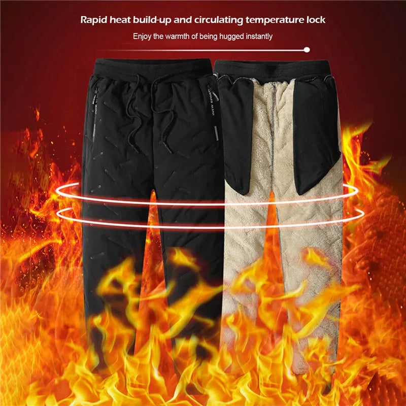Winter Sweatpants for Electric Cycling – Plush and Waterproof