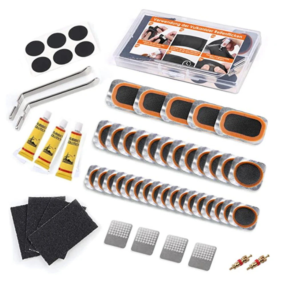 E-Bike Flat Tire Repair Kit – Cold Patches & Tools
