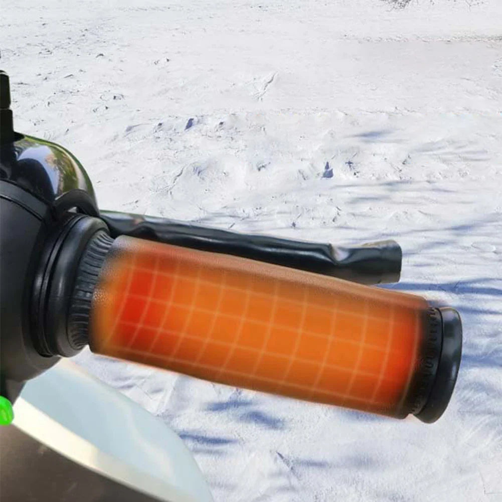 Heated Handlebar Covers for E-Bikes – USB, Waterproof & Anti-Slip