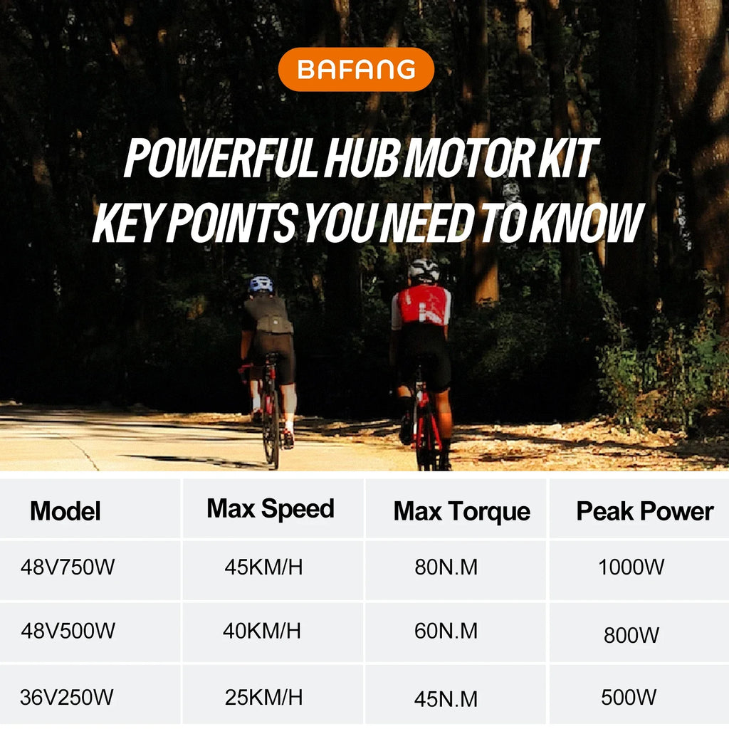 26" 48V500W Front Hub Motor