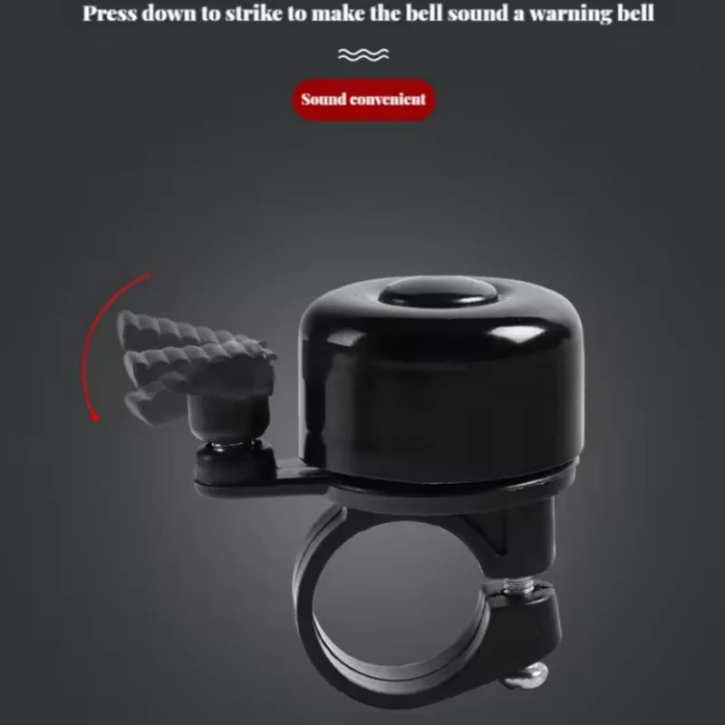 Aluminum Bike Bell – Safety Horn for Road & MTB