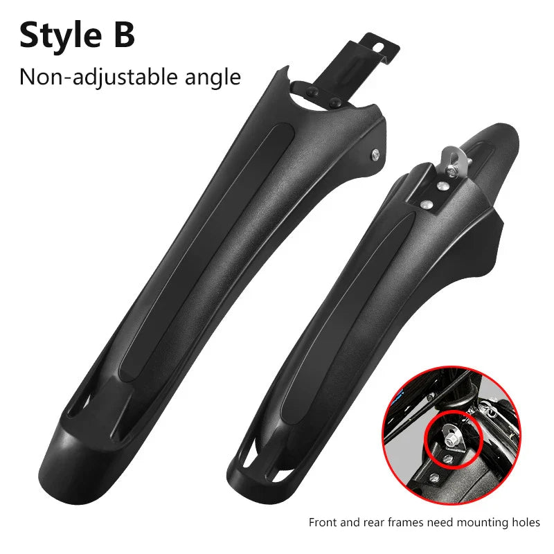 Quick Release MTB Fenders – Front & Rear Mudguards