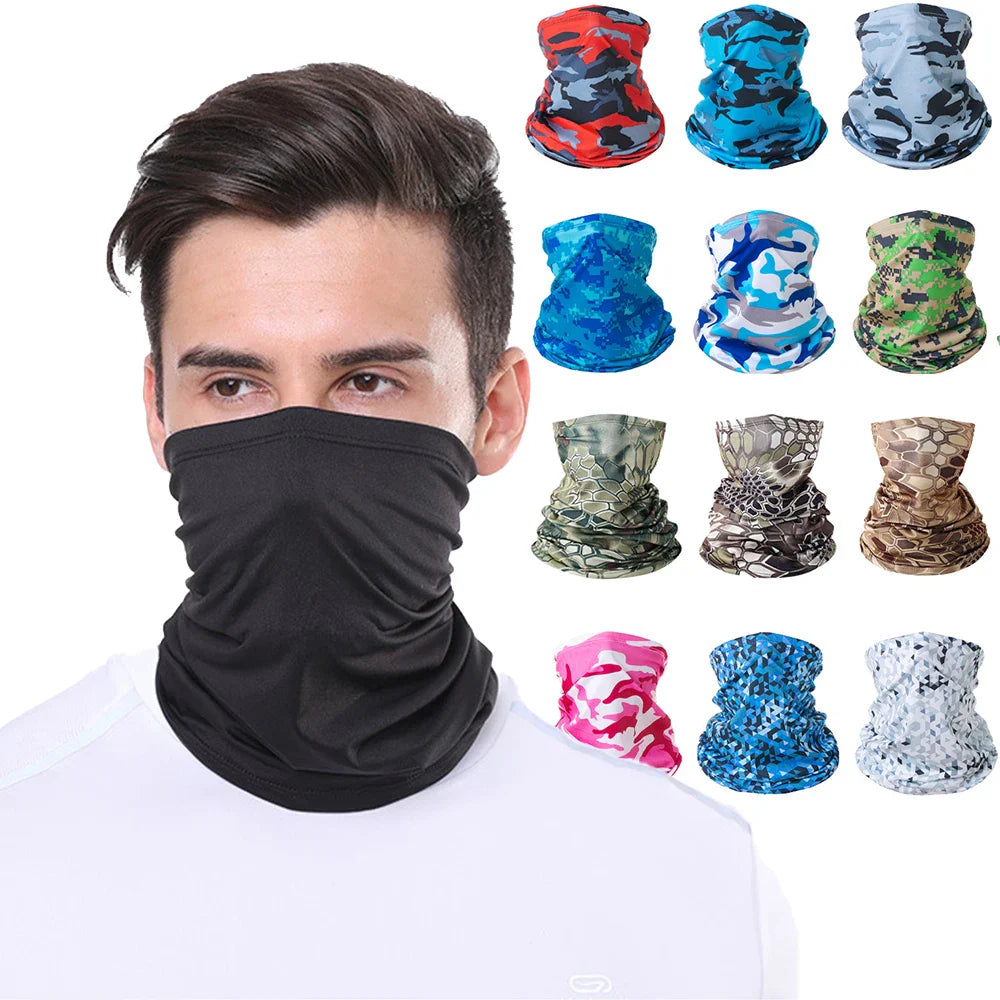 Ice Silk Neck Cover for E-Bike Riders – Sun Protection & Breathable