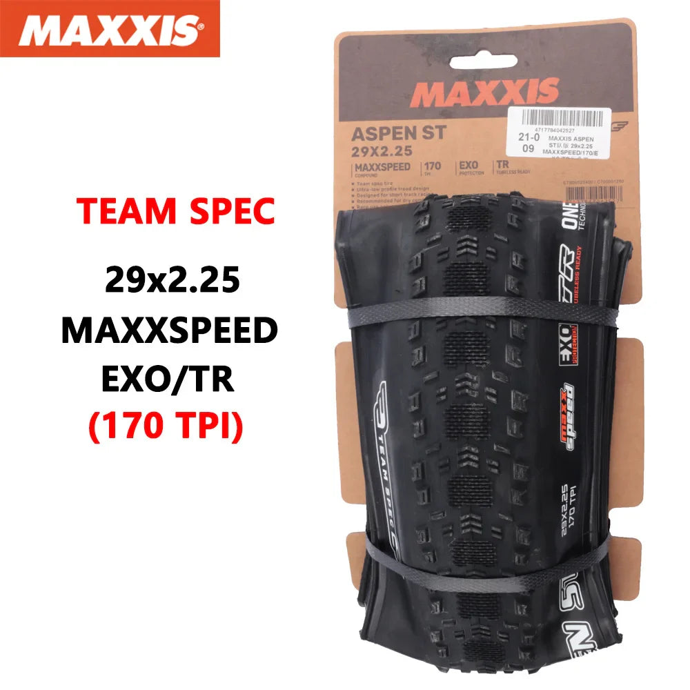 MAXXIS ASPEN ST Bike Tyre Folding Anti Puncture Tubelss Bike Tire 29x2.1 29x2.25Mountain Original XC Off-road Bicycle Tires